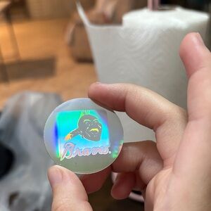 Braves Holographic Sticker